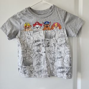 3t Nickelodeon gray Paw‎ Patrol t-shirt